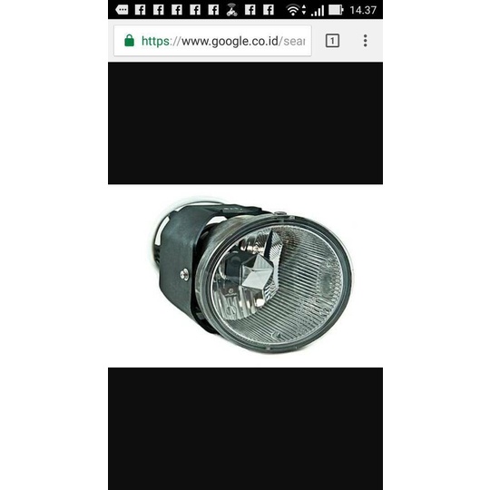Fog Lamp Nissan Frontier 2002 Xtrail T30 2002-2005 Sepasang #Orignal