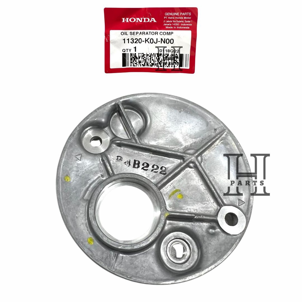 TUTUP MESIN OLI OIL SEPARATOR COMP  NEW BEAT GENIO SCOOPY ESP 11320-K0J-N00 ASLI ORIGINAL AHM HGP HO