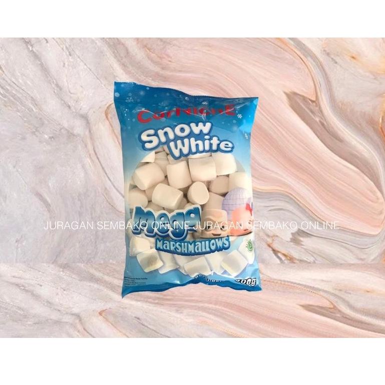 

((B-6-I ♫♪> CORNICHE Marshmallow Mega Snow White 300 g HALAL BESAR / CORNICHE MARSHMALLOW BESAR premium