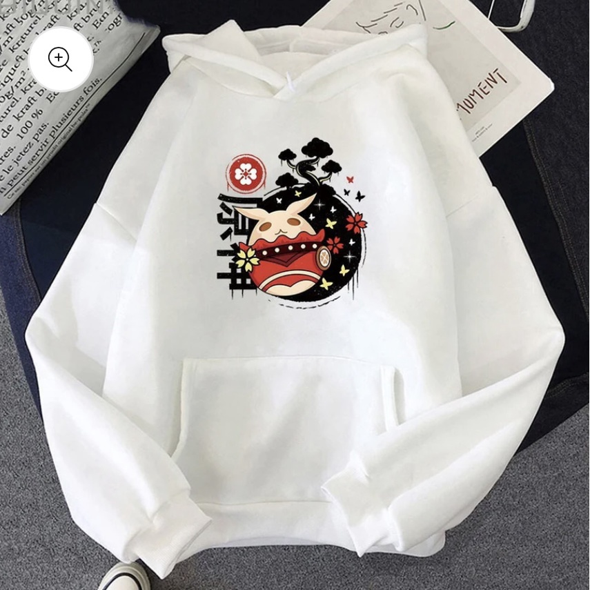 Klee anime Jumper Hoodie II  Sweater Hoodie Trendy II Sweter Oblong Topi Sz M - XL ( Pria &amp; Wanita / Anak &amp; Dewasa )