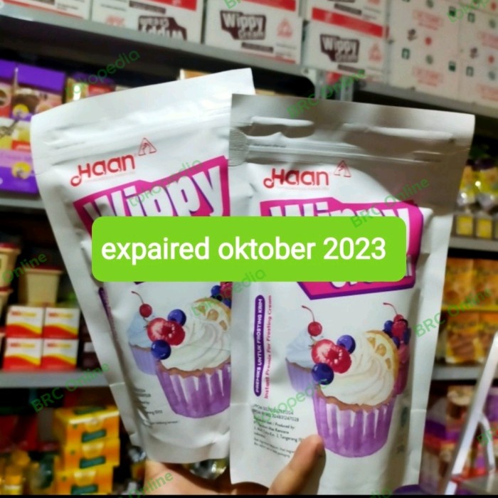 

Wippy cream pouch 200 grm Haan