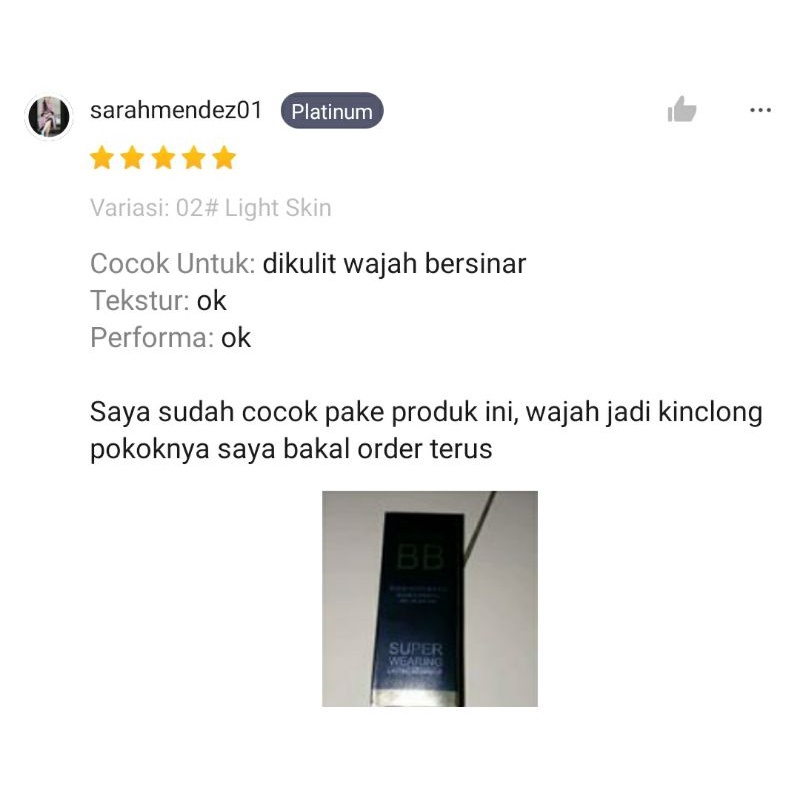 BB CREAM LAMEILA | SUPER WEARING | CLARITY | FOUNDATION MAKE UP