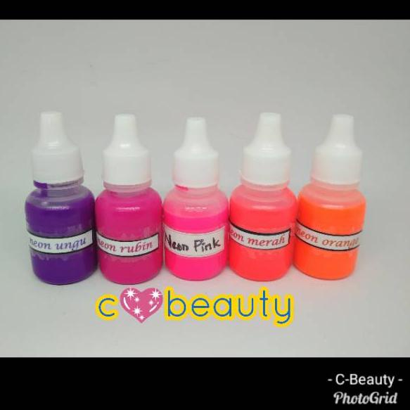 

▶ Pewarna neon 10gr - cat Fluorescence, Murah, Gypsum, Slime, Sablon ズ