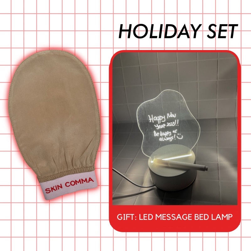 Skin Comma Your Turkish Glove + Eye Cream Holiday Set