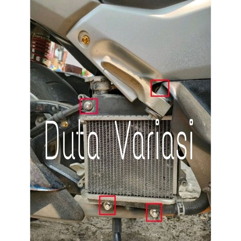 NACOM DV BAUT RADIATOR KE MESIN NMAX,AEROX,LEXI