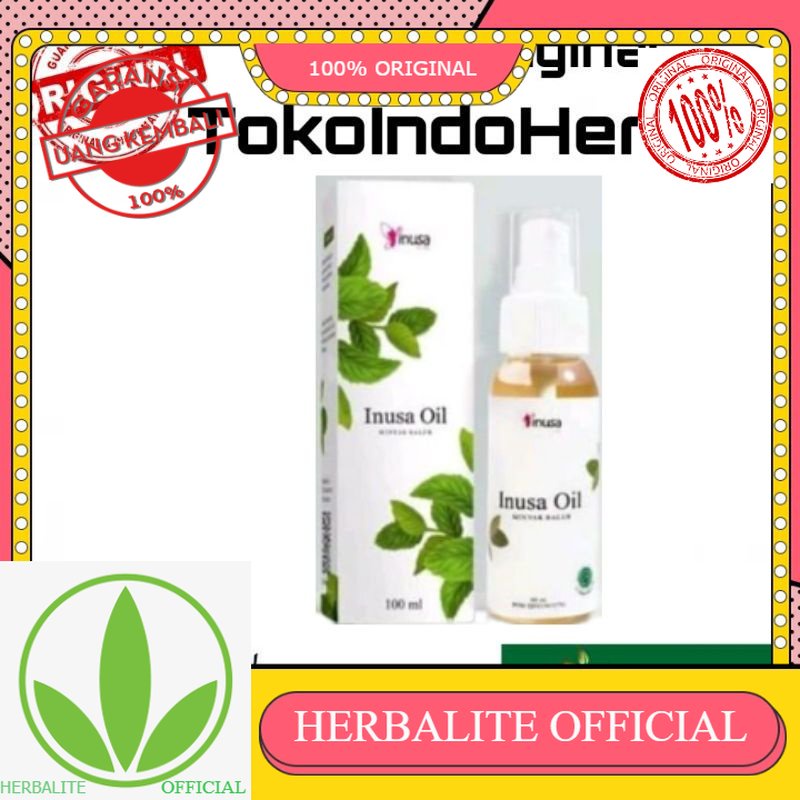 100% ORIGINAL INUSA OIL MINYAL BALUR UNTUK NYERI SENDI MASUK ANGIN TERBUKTI AMPUH 100% ORIGINAL ASLI