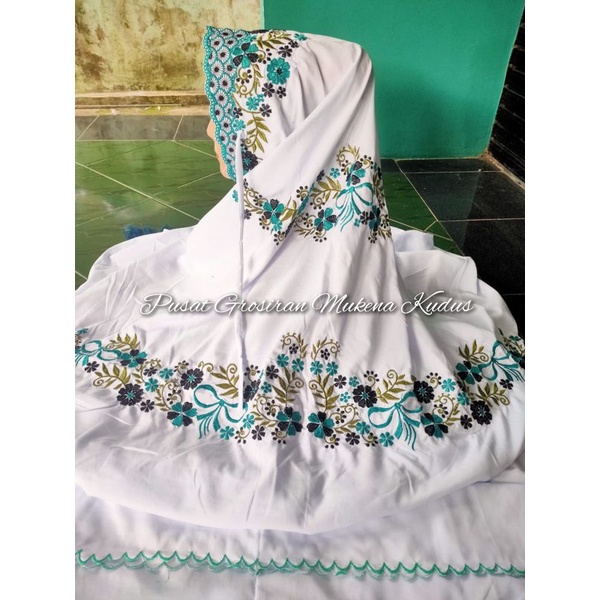 MUKENA TERUSAN MUKENA JEBLUS MUKENA  MUKENA ADEM MUKENA LEMBUT KUDUS MOTIF JAMEELA K.P, SIMPEL