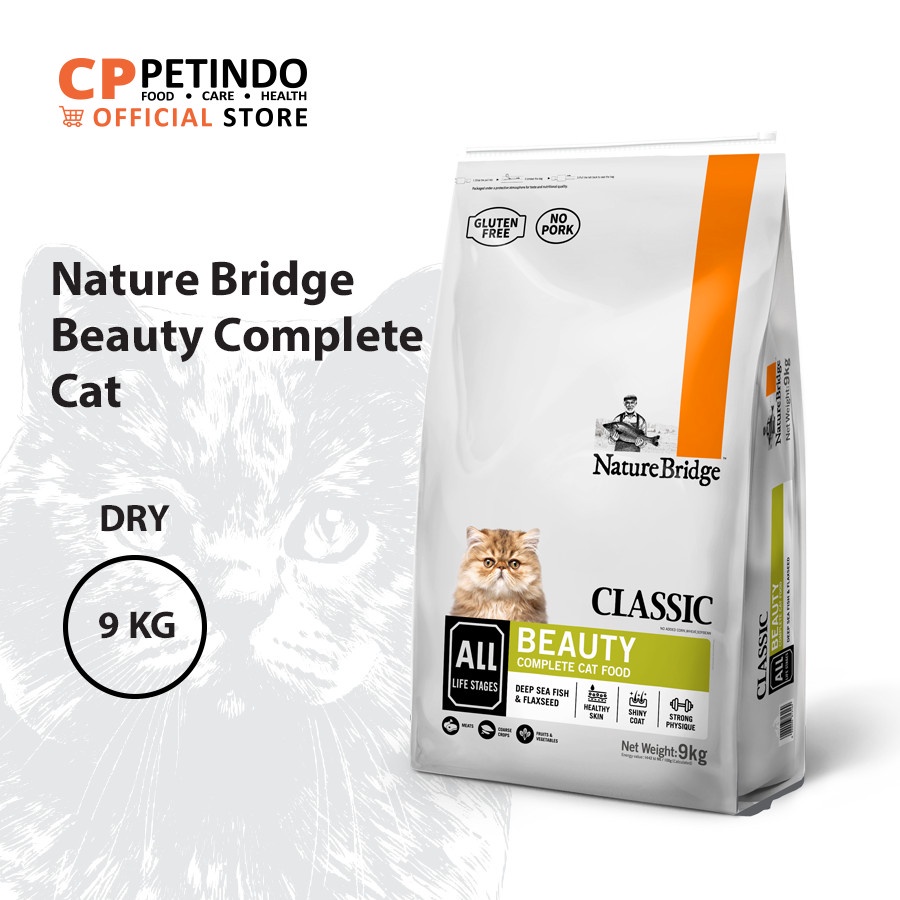 CPPETINDO Nature Bridge Beauty Cat Food For All Stages 9 kg
