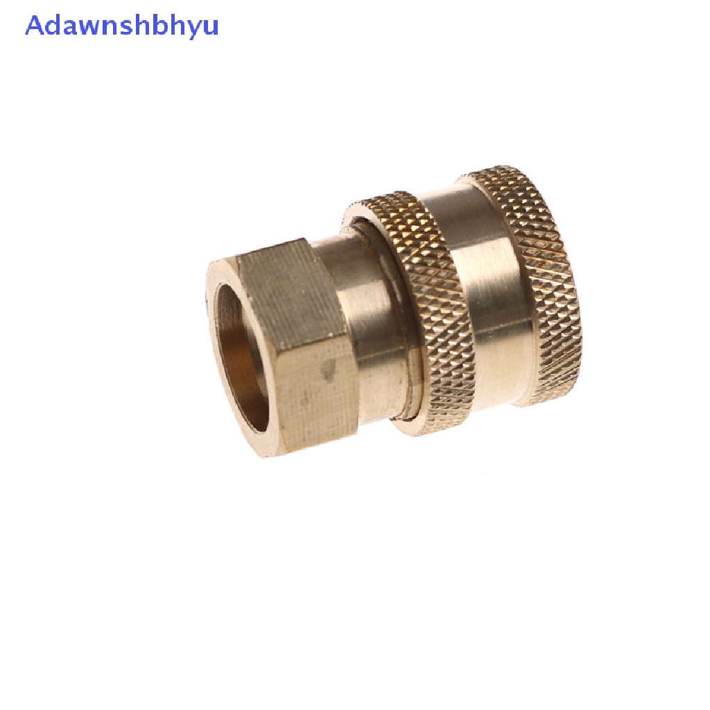 Adhyu Pressure Washer 1per4 &quot;Female NPT Kuningan Quick Connect Coupler Untuk Membersihkan Mesin ID