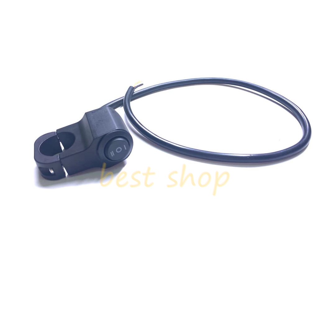 1pc Saklar Lampu Mengemudi Mini Tahan Air Saklar 3arah (ON OFF ON) Switch Dengan Penjepit