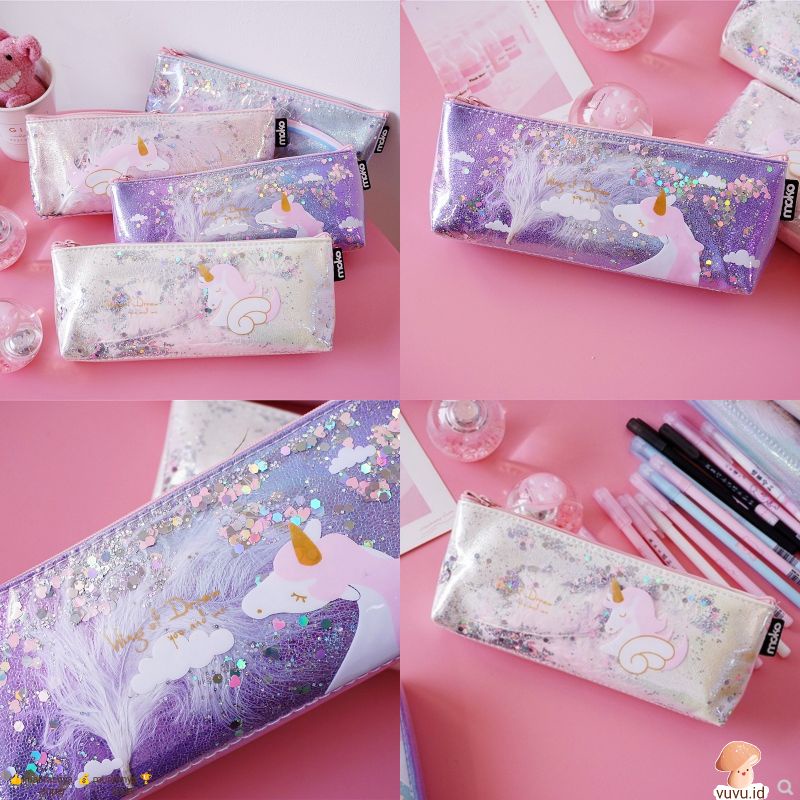 

Tempat Pensil unicorn/ Kotak Pensil lucu dompet pensil terbaru/untuk sekolah dan kantor