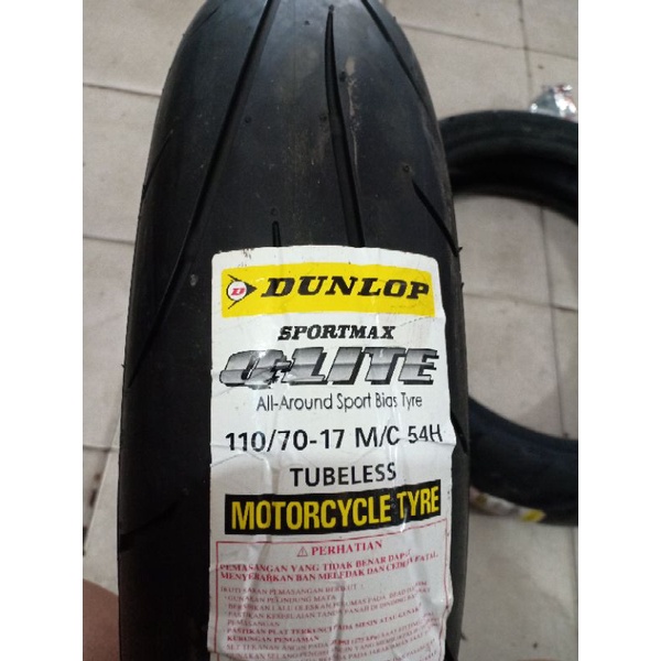 ban dunlop import Q-LITE ring 17 ukuran 110-70/17