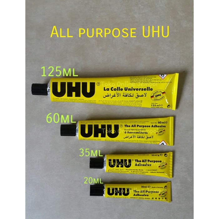 

✨NEW✨ - ATK0068UHU 125ml UHU lem cair all purpose glue kertas prakarya Jumbo