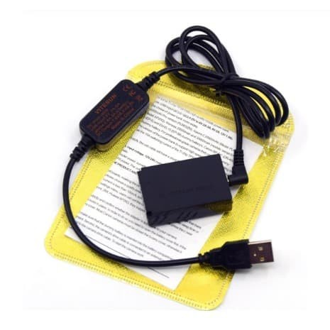 DUMMY BATTERY LP-E12 DR-E12 FOR CANON CAMERA EOS M EOS M2 M10 M50