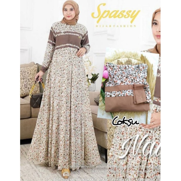 Naura dress / naura dress ceruty motif