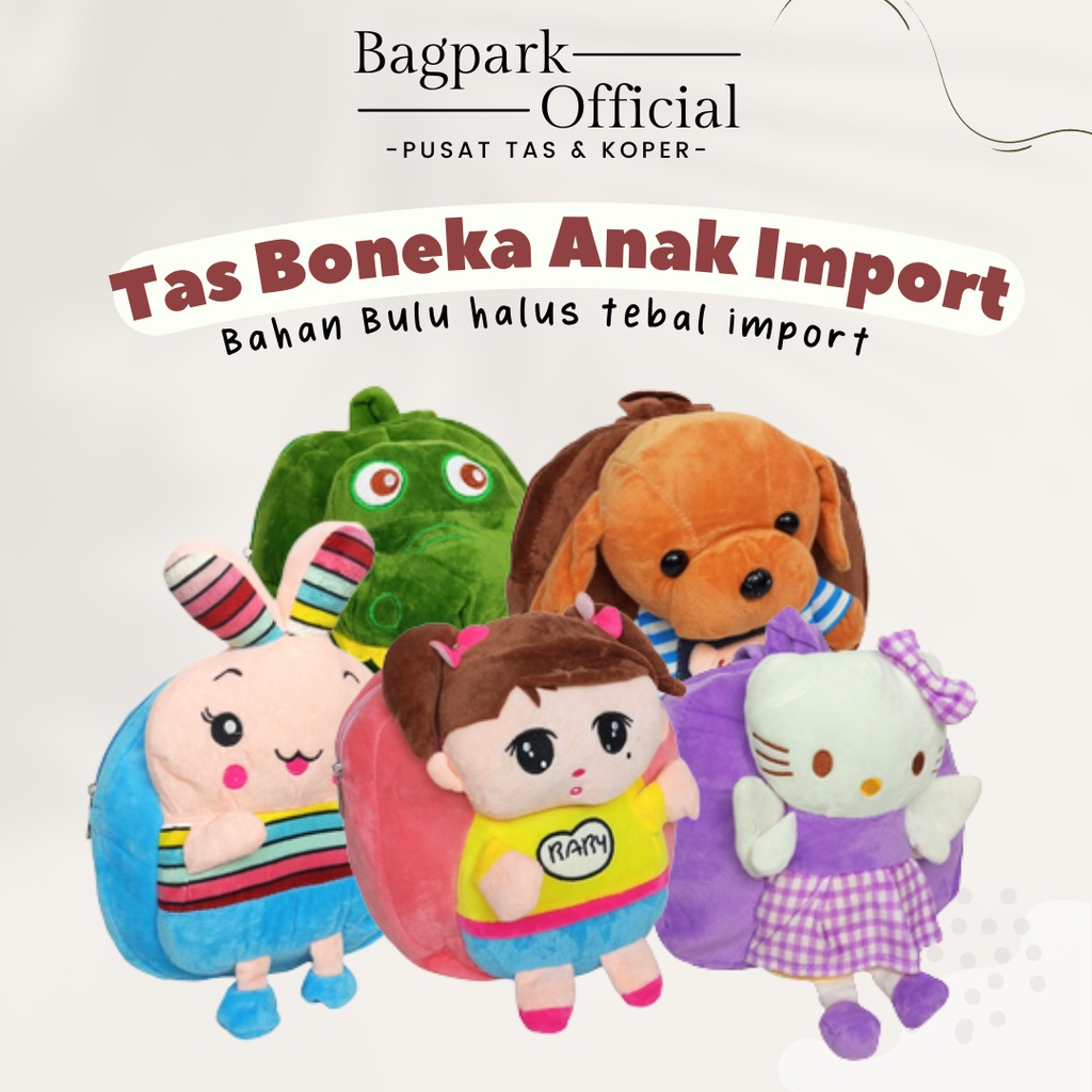 Tas Boneka Anak Ransel Boneka Anak Perempuan Tas Anak Cowok Karakter Tas Anak Sekolah Mini Tas Anak Sekolah TKTermurah