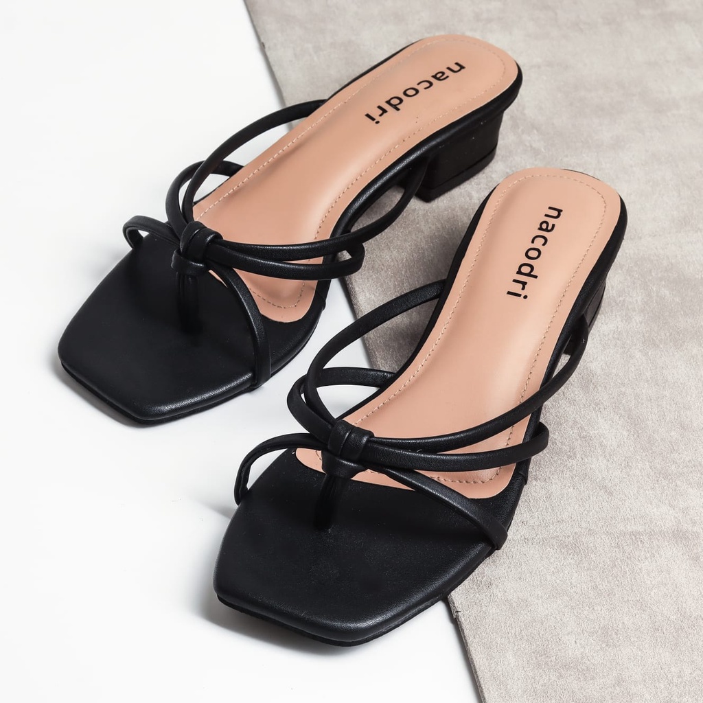 NACODRI - CLEO sandal tali wanita heels 3cm