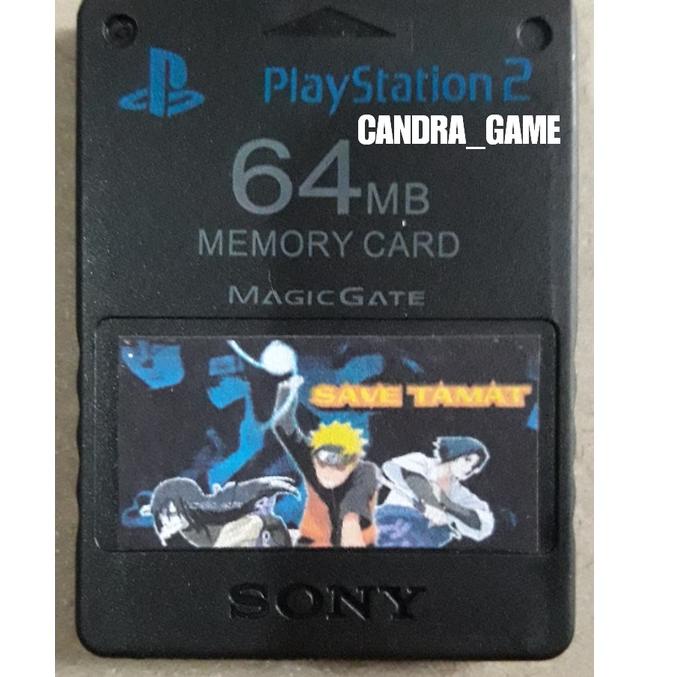 Dijamin Ori>/ Memory Card PS2 isi Save Tamat Game PS2