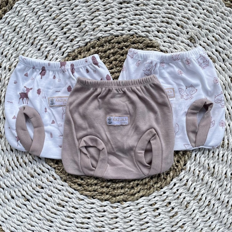 3 PCS Celana Pop Bayi Celana Pendek Bayi Baju Bayi Lengan Panjang Baju Bayi Baru Lahir Baju Newborn Baju Bayi Perempuan Baju Bayi Laki laki Gift Lahiran Hampers Baby Newborn SNI DNW BABY