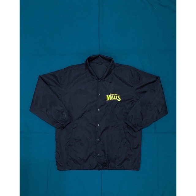 suntory malts beer coach jacket