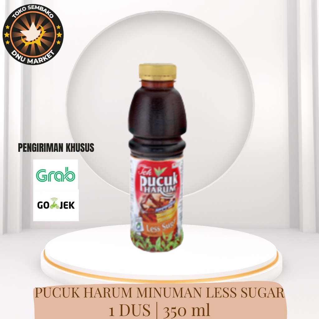 

PUCUK HARUM MINUMAN TEH MELATI ATAU LESS SUGAR BOTOL 350mL [KARTON] 1 DUS ISI 24 (KHUSUS KURIR INSTAN ATAU SAME DAY)