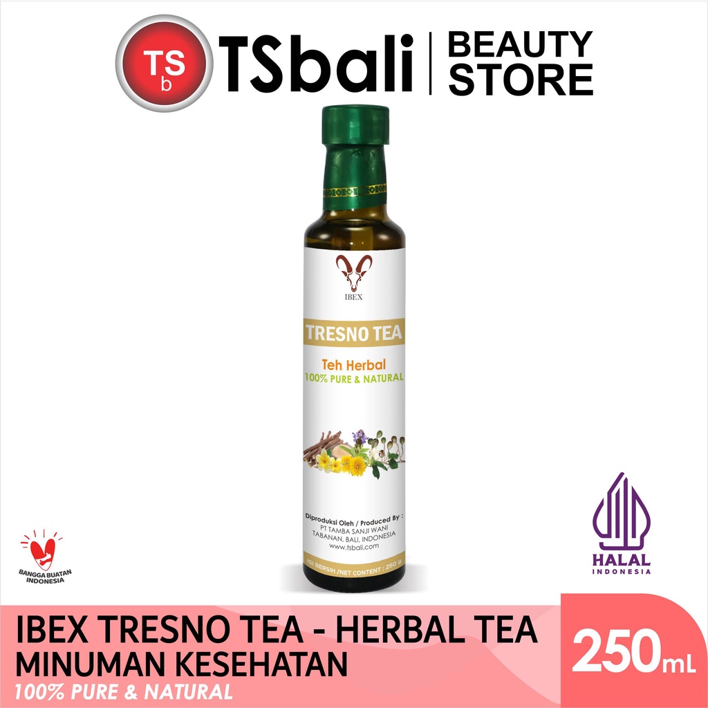 

IBEX - Tresno Tea Minuman Kesehatan Herbal Tea Pure & Natural 250ml
