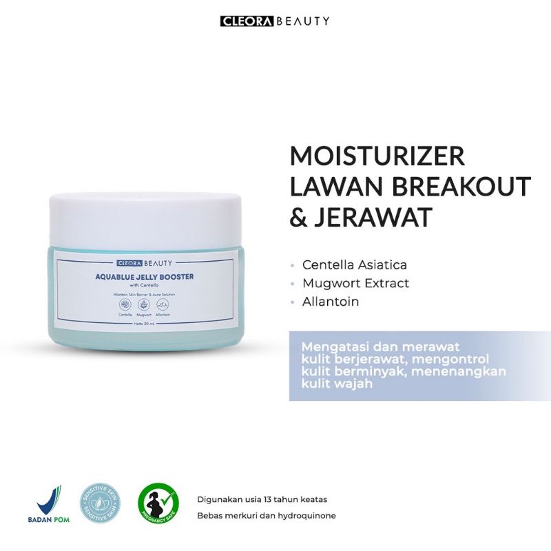 CLEORA Aquablue Jellybooster with Centella