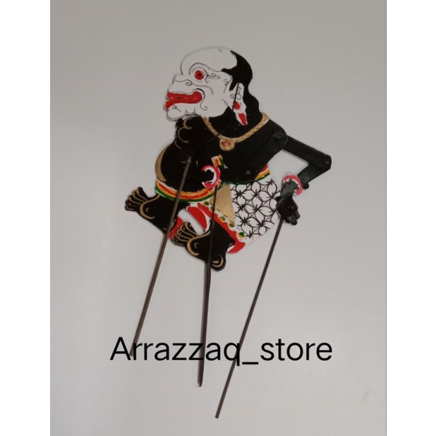 wayang kulit kertas bagong bawor punokawan