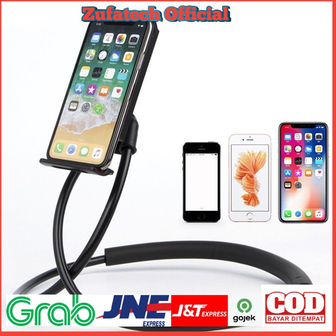 ANENG Smartphone Lazypod Stand Holder Leher - ZG01 - Black