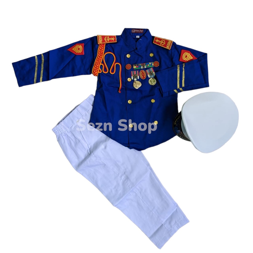 Baju profesi akmil biru putra