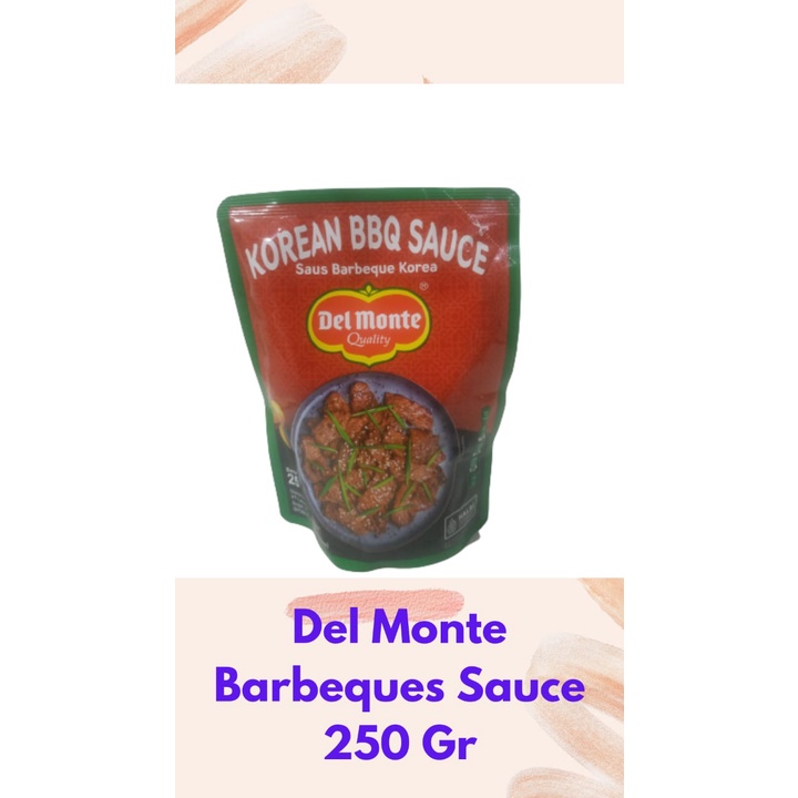 

Del Monte Korean Barbeque Sauce 250 Gr