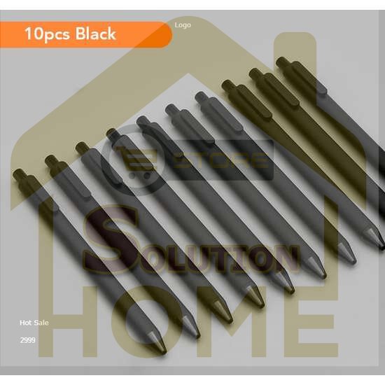 

HSS TOOLS - KACO PURE Pena Pulpen Bolpoin Gel 0.5mm 10 PCS - K1015 (Black Ink)
