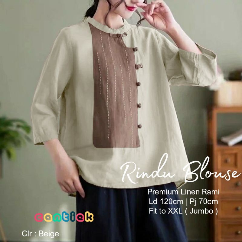 RINDU BLOUSE WANITA TERVARU