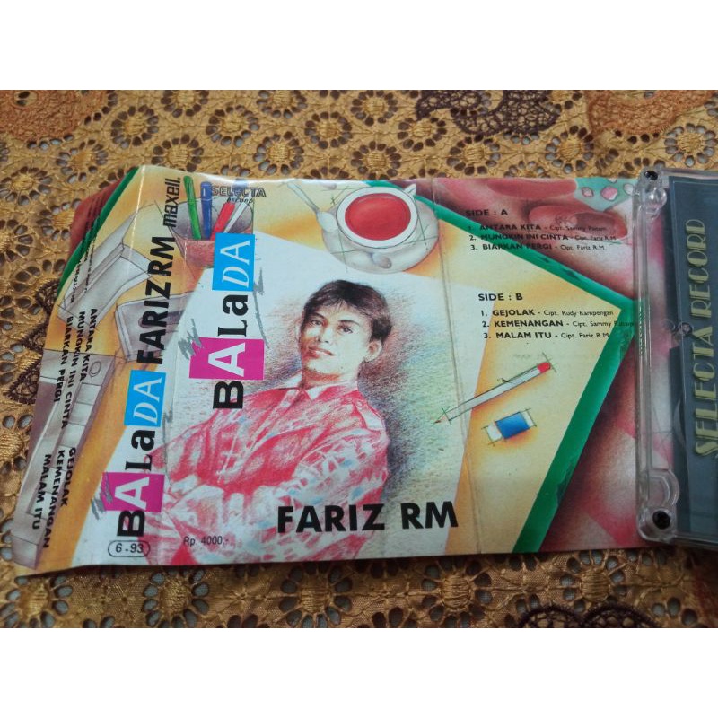 Kaset pita lawas FARIZ RM - Balada