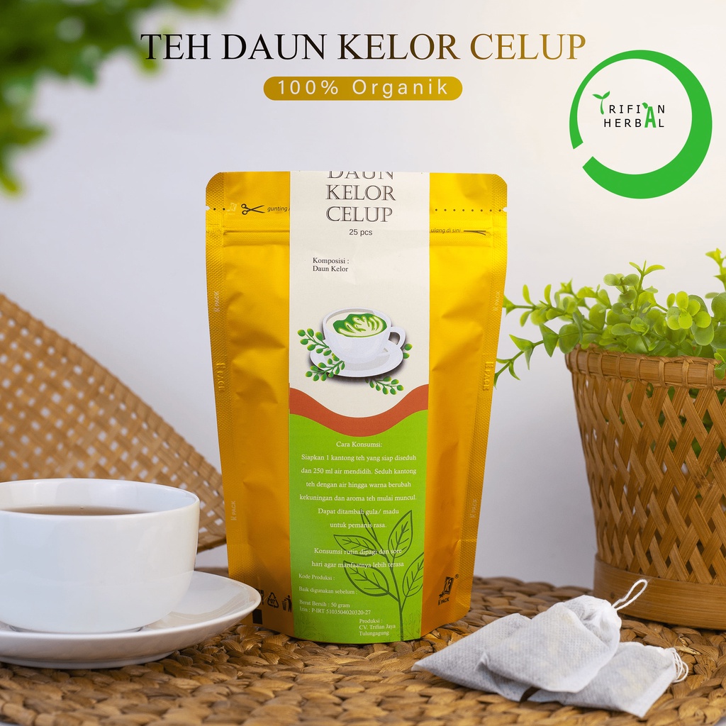 Teh Celup Daun Kelor Cina Murah Terpercaya