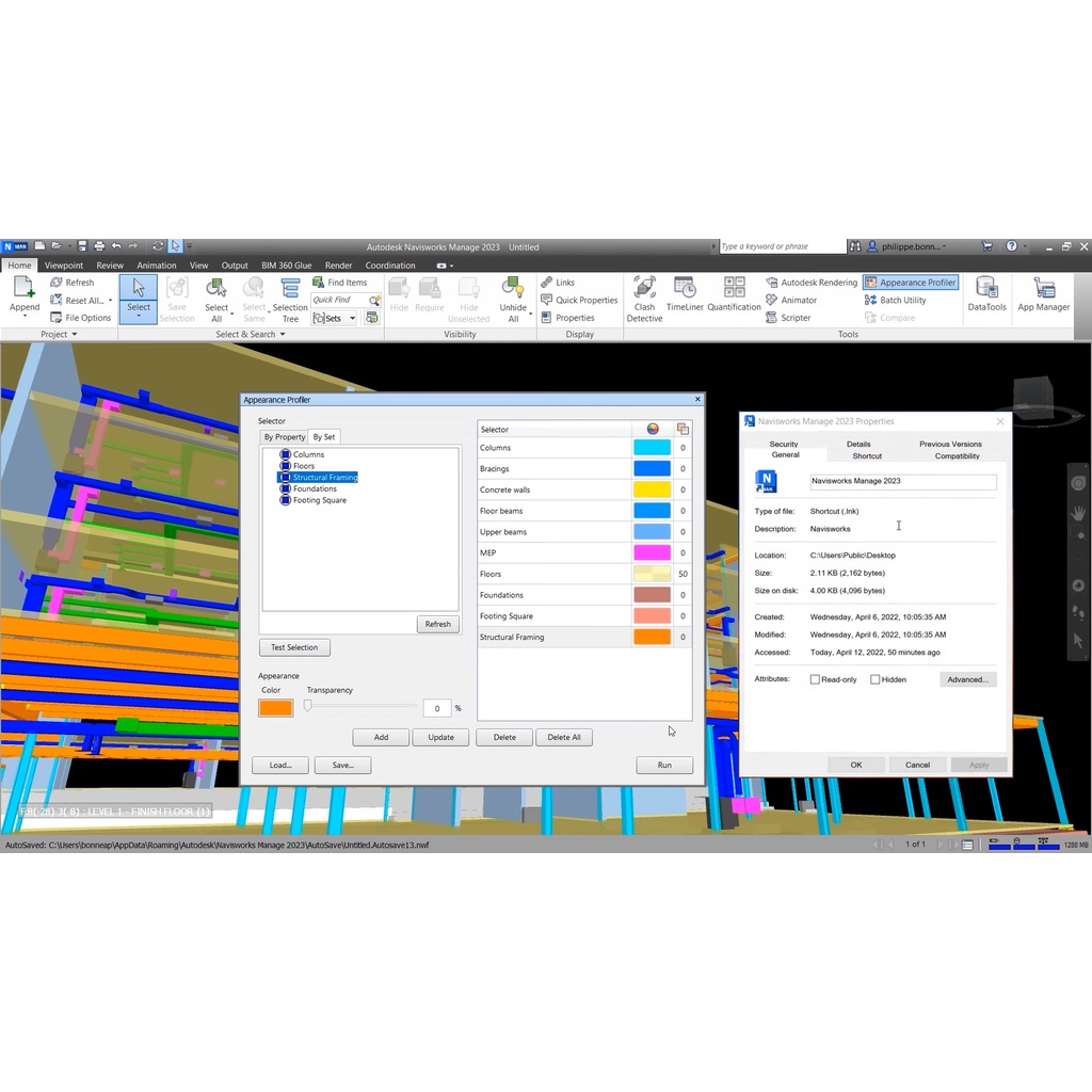 Navisworks Manage 2023 Software 3D Full Version Navisworks 2022 Manage 2021