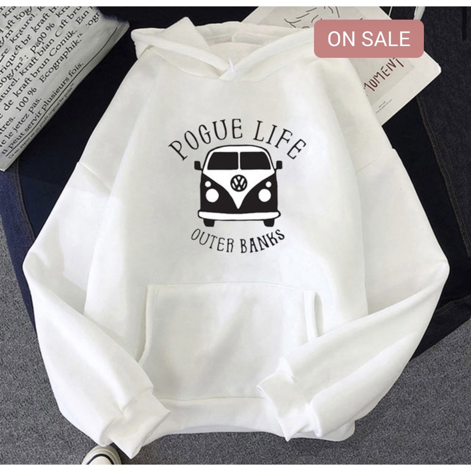 POGUE LIVE Jumper Hoodie II  Sweater Hoodie Trendy II Sweter Oblong Topi Sz M - XL ( Pria &amp; Wanita / Anak &amp; Dewasa )