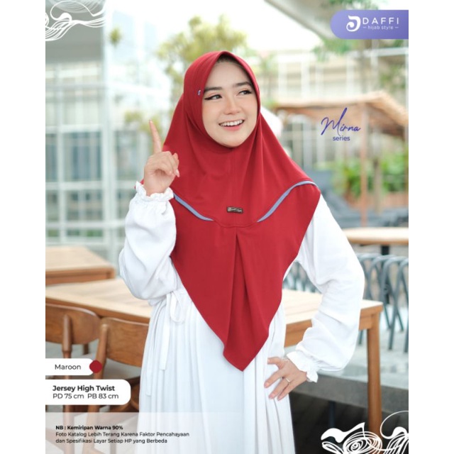 Jilbab Instan Mirna By Daffi