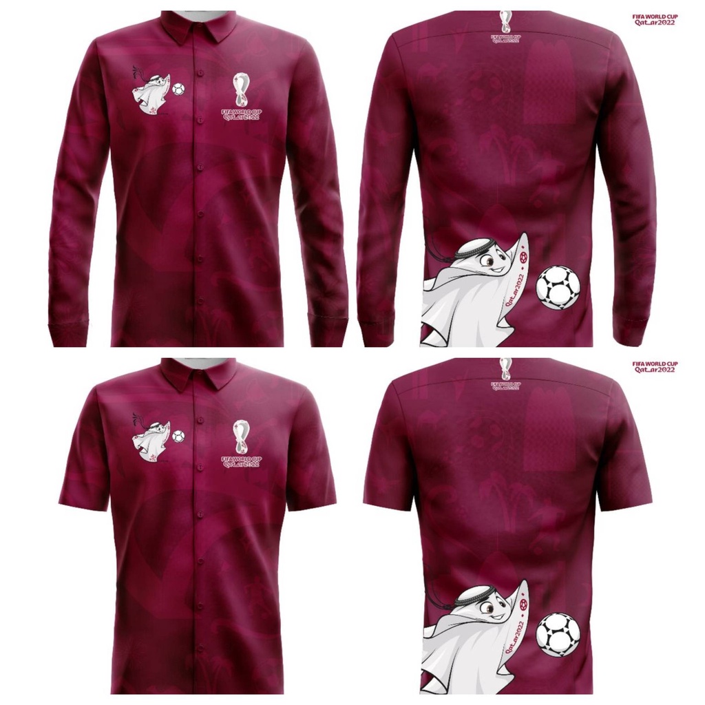 JERSEY QATAR JERSEY BOLA FIFA WORDL CUP KEMEJA BOLA KEMEJA QATAR 5