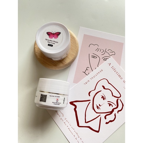❣️Igcollection❣️ Day cream riran beauty kupu kupu / cream pagi riran glow / riran glow eceran / crea