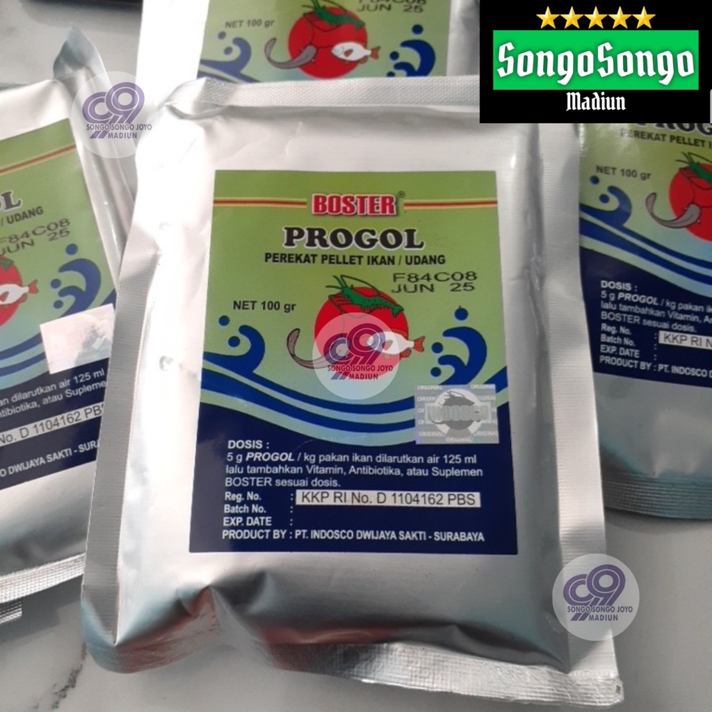 Jual Progol Gr Boster Perekat Pellet Ikan Dan Udang Shopee Indonesia