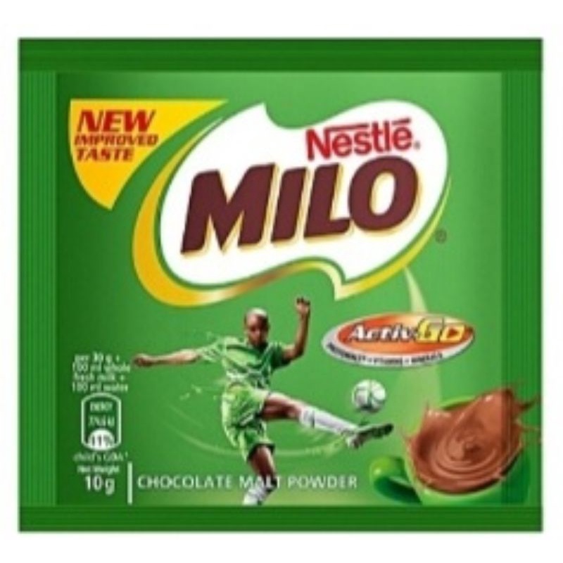 

( RENCENG ) MILO SACHET drink 22gr isi ( 1 renceng = 10pcs )