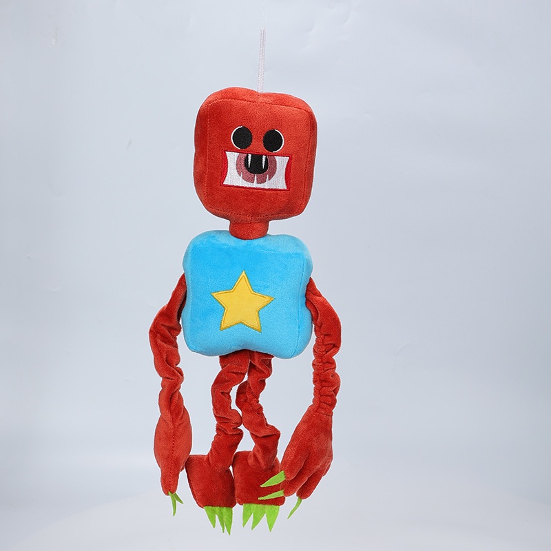 Mainan Boxy Boo Baru Kartun Permainan Peripheral Boneka Robot Merah Isi Boneka Mewah Hadiah Liburan Koleksi Boneka