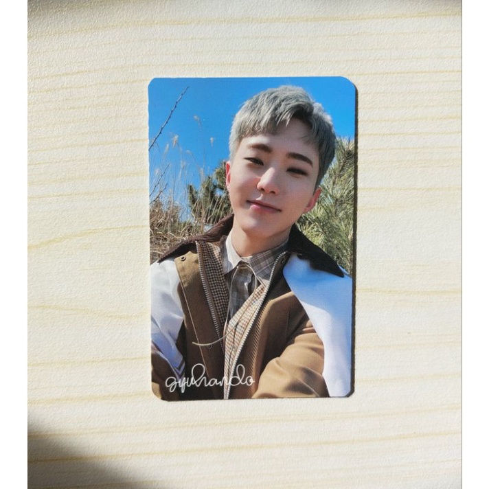 Photocard Official Hoshi - Lucky Draw [Soundwave] Face The Sun