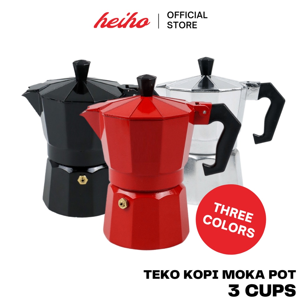 Jual Moka Pot Cups Ml Multi Warna Coffee Maker Teko Filter Espresso Moka Pot Ml