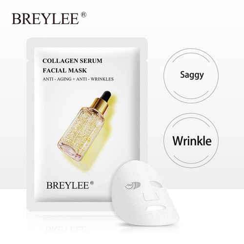 ✨LACIKOSME✨ BREYLEE SHEET MASK SERUM - MASKER BREYLEE WHITENING ACNE COLLAGEN BPOM