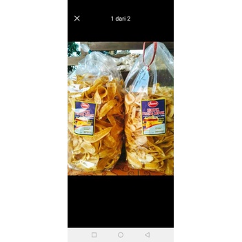 

KERIPIK, KERIPIK PISANG, KERIPIK PISANG KEPOK, CAMILAN, SNACK, JAJAN LEBARAN,,. kemasan 500gr