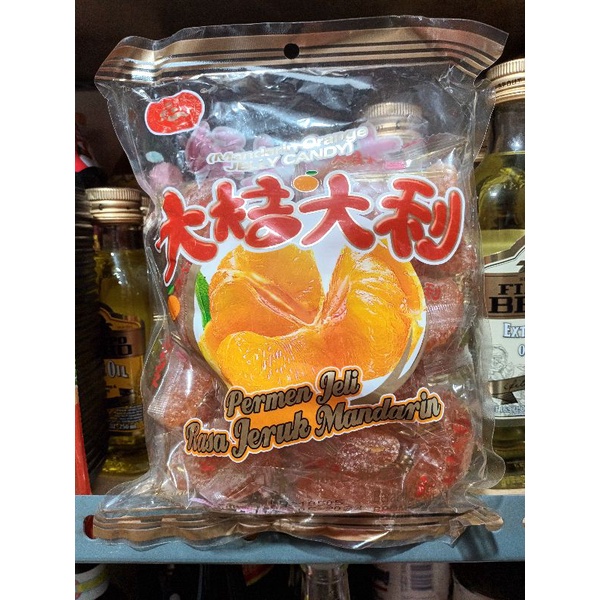 

Permen Jeli Rasa Jeruk Mandarin / Jelly Candy / Hongmao