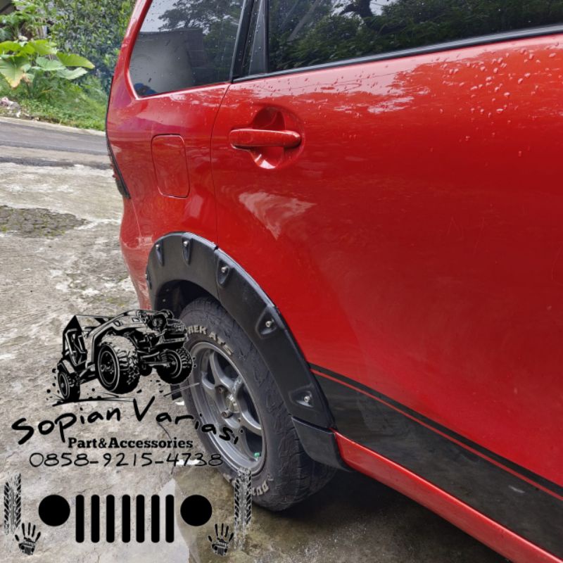 over fender all new Avanza xenia variasi baut L