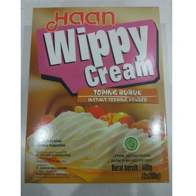 

[PRODUK 87FMY] wippy cream / whipping / whipped whip cream HAAN 400 gram BUBUK Z9R